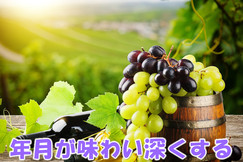 年月が味わい深くする