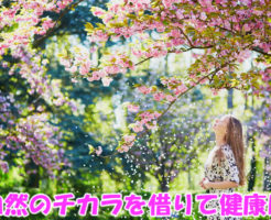 自然のチカラを借りて健康に