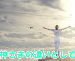 神さまの遣いとして
