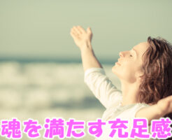 魂を満たす充足感