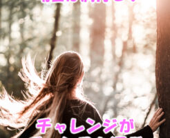 チャレンジがチャンスを運ぶ