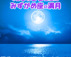 本日８月２２日(日)はみずがめ座の満月
