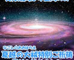 夏越の大祓(なごしのおおはらえ)特別ご祈祷受付
