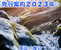 先行案内２０２３年
