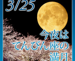 てんびん座の満月