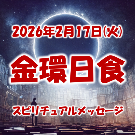 2026年2月17日は金環日食スピリチュアルな意味