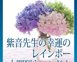 紫音先生の幸運のレインボー大開運キャンドル